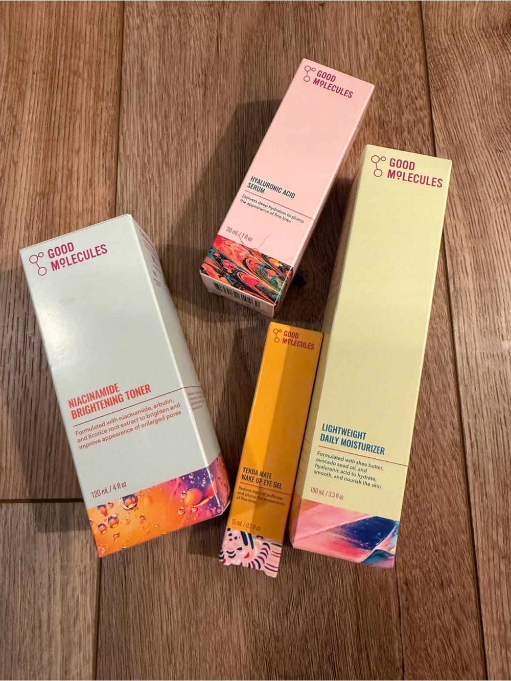 Good Molecules skin care bundle